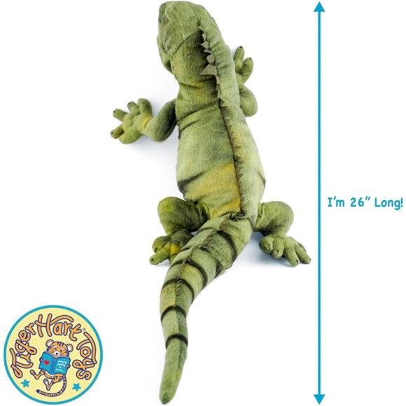 Igor The Iguana - 26 Inch Long Stuffed Animal Plush Lizard - Picture 2 of 7
